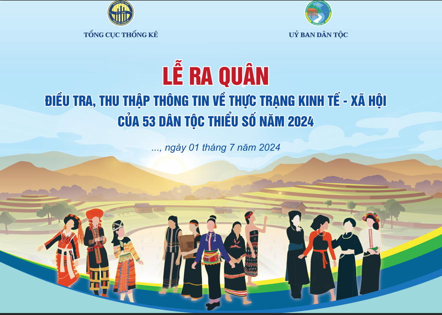 Tăng cường tuyên truyền Điều tra,thu thập thông tin về thực trạng kinh tế -xã hội của 53 dân tộc thiểu số năm 2024