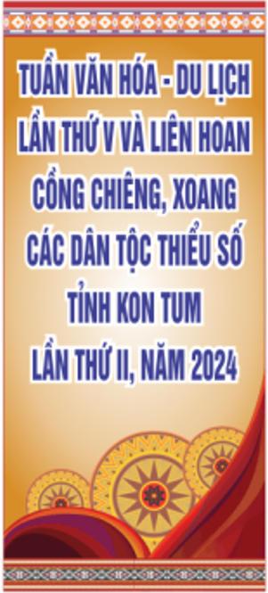 Hưởng ứng Tuần Văn hóa - Du lịch lần thứ V và Liên hoan cồng chiêng các dân tộc thiểu số tỉnh Kon Tum lần thứ II, năm 2024